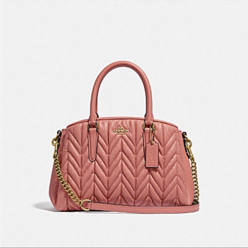 Coach Mini Sage Carryall With Quilting